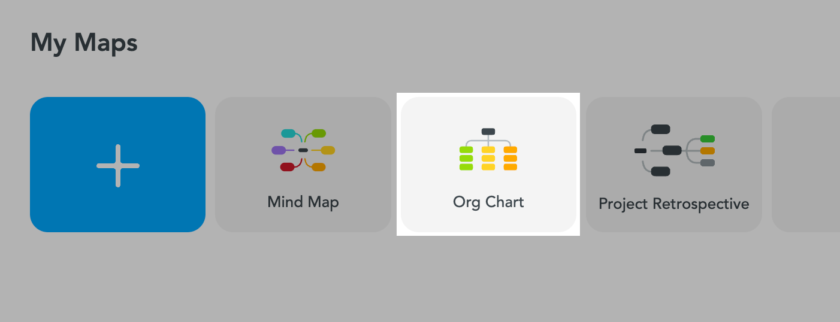 Mindmeister组织结构图